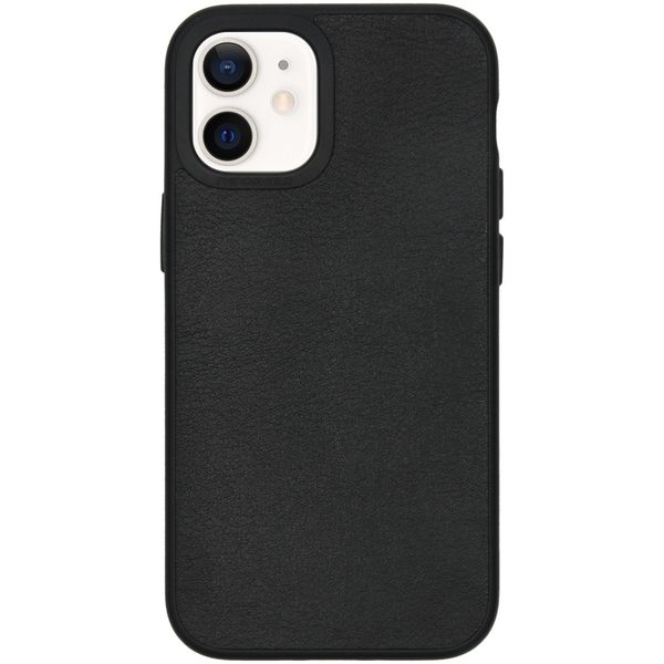 RhinoShield Coque SolidSuit iPhone 12 Mini - Leather Black