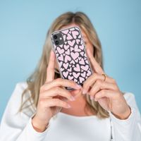 imoshion Coque Design iPhone 11 Pro - Cœurs - Rose