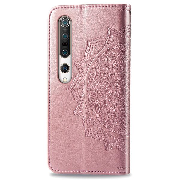 Etui de téléphone portefeuille Mandala Xiaomi Mi 10 (Pro)