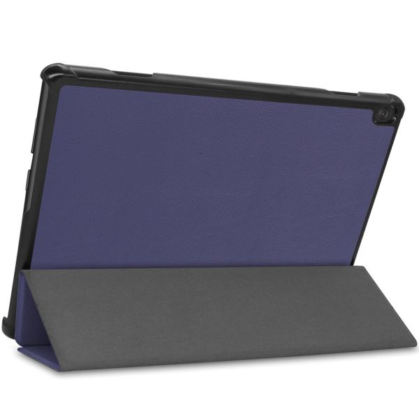 imoshion Coque tablette Trifold Lenovo Tab M10 - Bleu foncé