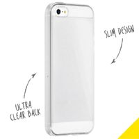 Accezz Coque Clear Apple iPhone SE (2016) / 5 / 5s - Transparent