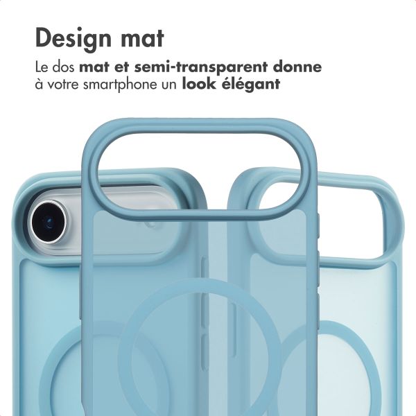 imoshion Coque Color Guard avec MagSafe Apple iPhone Air - Bleu clair