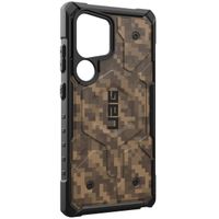 UAG Coque arrière Pathfinder Magnet Samsung Galaxy S24 Ultra - Camo Dark Earth