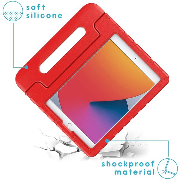 imoshion Coque kidsproof avec poignée iPad Air 2 (2014) / Air 1 (2013) / Pro 9.7 (2016) - Rouge