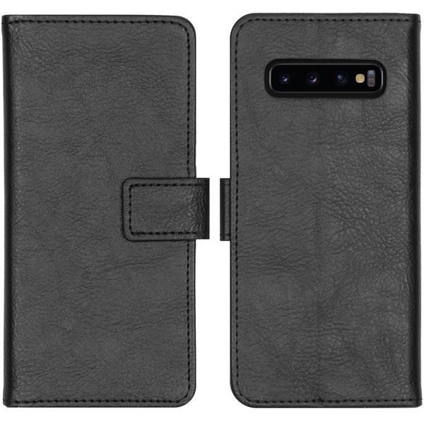 imoshion Étui de télephone portefeuille Samsung Galaxy S10 - Noir
