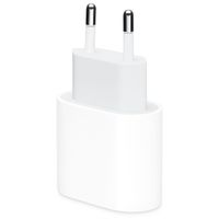 Apple Lot USB-C | Adaptateur secteur USB-C 20 watts + Câble de charge USB-C vers USB-C - 2 mètres - Blanc