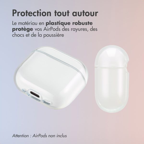 imoshion Coque rigide Clear Apple AirPods 4