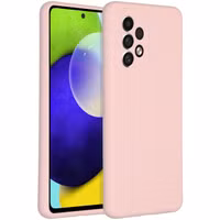 Accezz Coque Liquid Silicone Samsung Galaxy A53 - Rose
