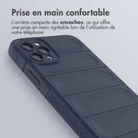 imoshion Coque arrière EasyGrip iPhone 11 Pro Max - Bleu foncé