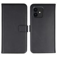 Selencia Étui portefeuille en cuir véritable Fairphone 6 - Noir