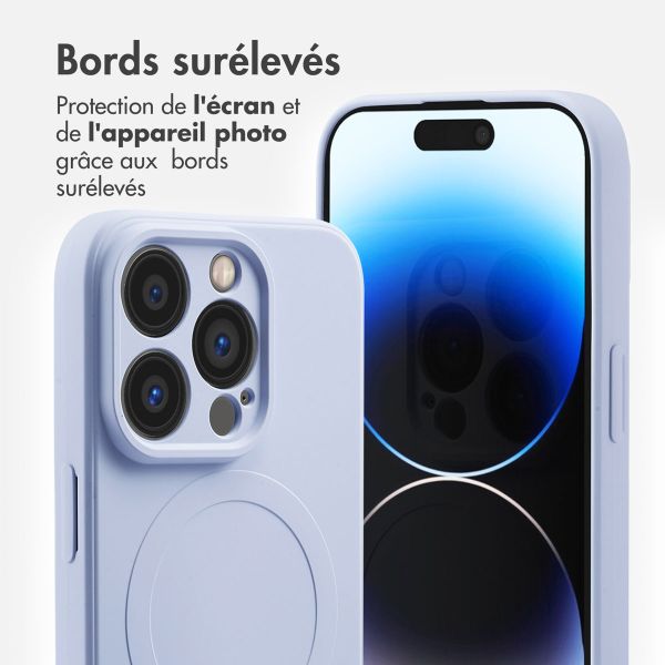 imoshion Coque Couleur avec MagSafe Apple iPhone 14 Pro - Lila