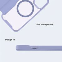 imoshion Bookcase transparente avec MagSafe Apple iPhone 14 / 13 - Lilas