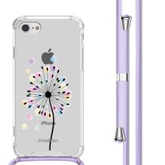 imoshion Coque Design avec cordon Apple iPhone SE (2022 / 2020) / 8 / 7 - Sandstone Dandelion