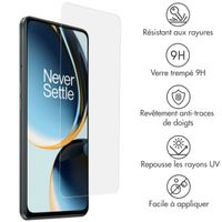 Accezz Protection d'écran en verre trempé OnePlus Nord N30 SE - Transparent