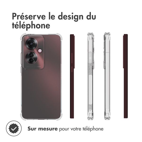 imoshion Coque antichoc Oppo Reno 11 F - Transparent