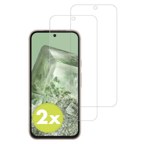 Accezz Protection d'écran en verre trempé 2-pack Google Pixel 8a