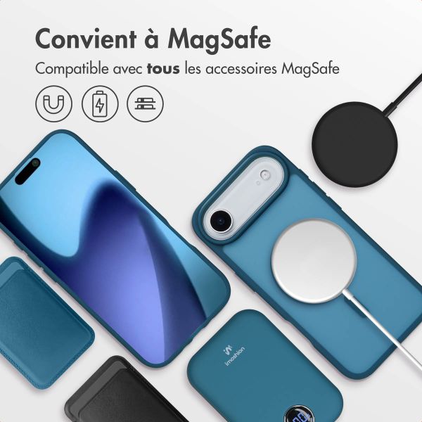 imoshion Coque Color Guard avec MagSafe Apple iPhone Air - Bleu foncé