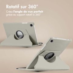 imoshion Coque tablette rotatif à 360° Samsung Galaxy Tab A11 - Gris