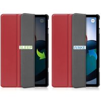 imoshion Coque tablette Trifold Xiaomi Redmi Pad - Rouge