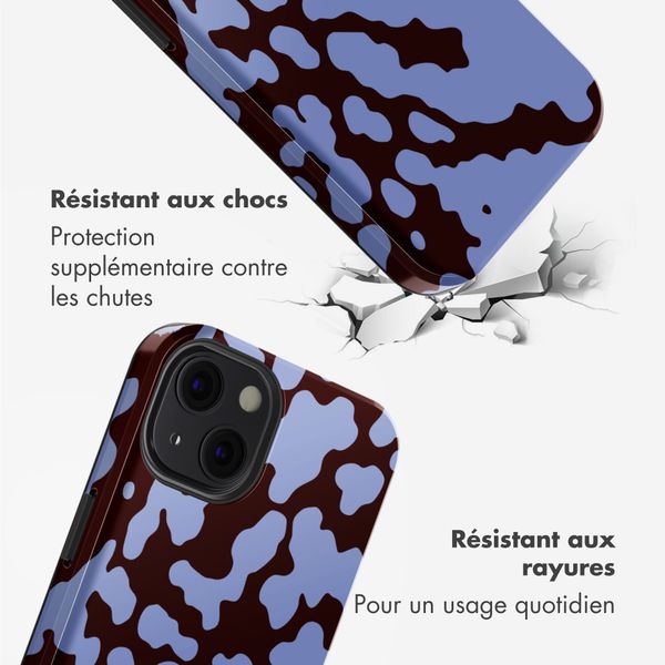 Selencia Coque arrière Vivid avec MagSafe Apple iPhone 13 - Moo'd Lavender Glow