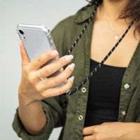 imoshion Coque arrière transparente avec cordon Apple iPhone X / Xs - Noir & Doré