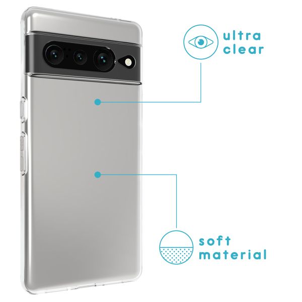 imoshion Softcase Back Cover Google Pixel 7 Pro - Transparent