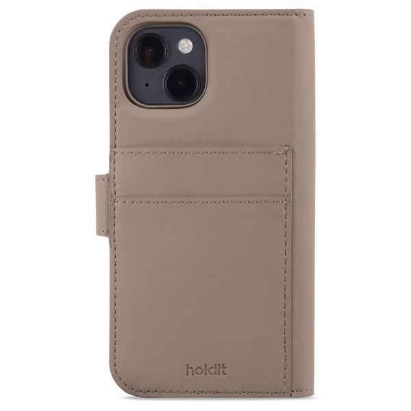 Holdit Coque Wallet Magnet Plus Apple iPhone 15 - Mocha Brown