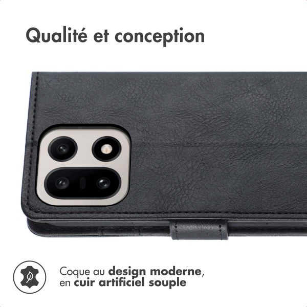 imoshion Étui de télephone portefeuille OnePlus 15 - Noir