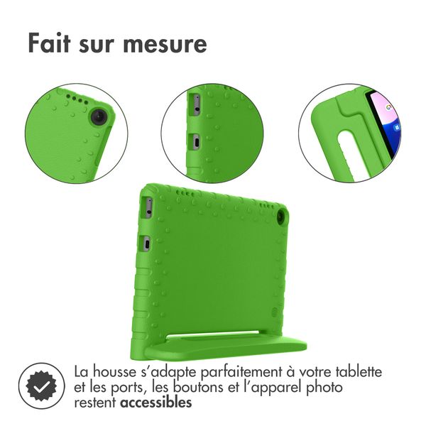 imoshion Coque kidsproof avec poignée Lenovo Tab M10 (3rd gen) - Vert