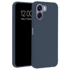 imoshion Coque Couleur Oppo A6x (4G/5G) - Bleu foncé