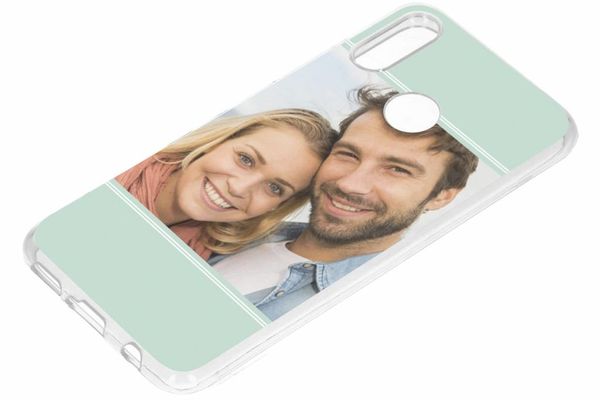 Concevez votre propre coque en gel Huawei P Smart Plus - Transparent