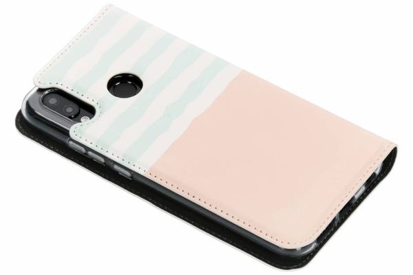 Concevez votre propre housse portefeuille Huawei P20 Lite - Blanc
