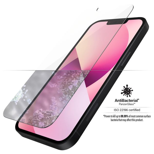 PanzerGlass Protection d'écran en verre trempé Anti-bactéries iPhone 13 Mini