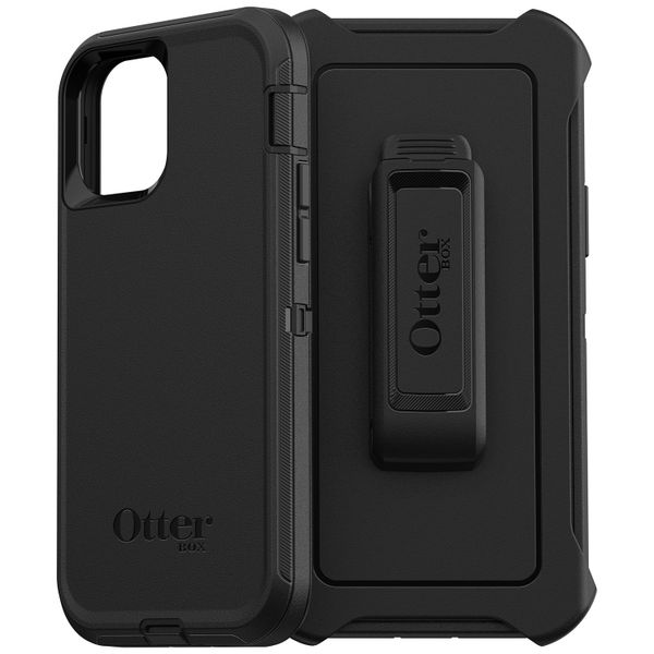 OtterBox Coque Defender Rugged iPhone 12 (Pro) - Noir