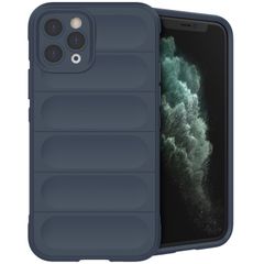 imoshion Coque arrière EasyGrip iPhone 11 Pro - Bleu foncé