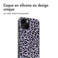 imoshion Coque Design iPhone 13- Leopard Lilac