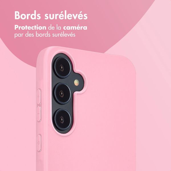 imoshion Coque Couleur Samsung Galaxy A35 - Bubblegum Pink