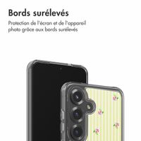 imoshion Coque Design Samsung Galaxy S25 - Garden Stripes