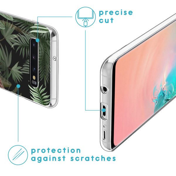 imoshion Coque Design Samsung Galaxy S10 - Dark Jungle