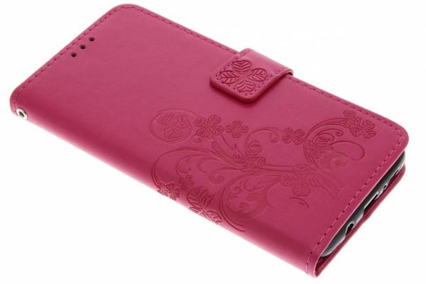 Etui de téléphone Fleurs de Trèfle Samsung Galaxy S9 Plus