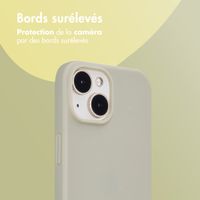 imoshion Coque Couleur Apple iPhone 15 - Gris