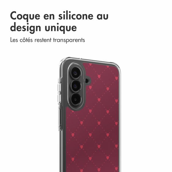 imoshion Coque Design Samsung Galaxy A17 - Crush Check Coral Dust