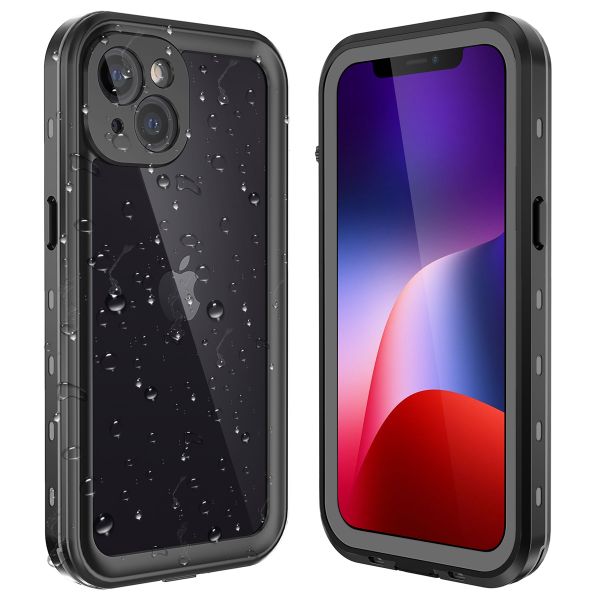 Redpepper Coque imperméable Dot Plus Apple iPhone 13 - Noir