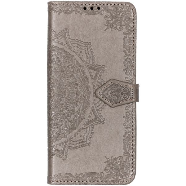 Etui de téléphone portefeuille Huawei P30 Pro - Gris