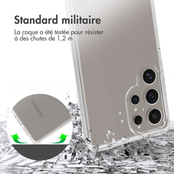 Accezz Coque Xtreme Impact Samsung Galaxy S25 Ultra - Transparent