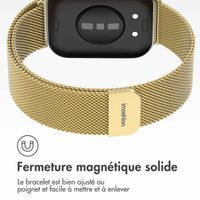 imoshion Bracelet magnétique milanais Huawei Watch Fit 3 - Doré