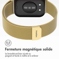 imoshion Bracelet magnétique milanais Huawei Watch Fit 3 - Or