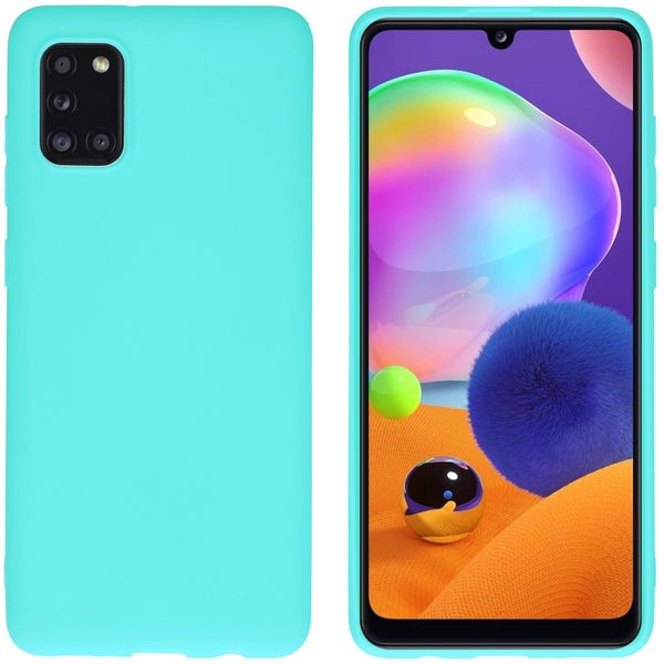 imoshion Coque Couleur Samsung Galaxy A31 - Turquoise