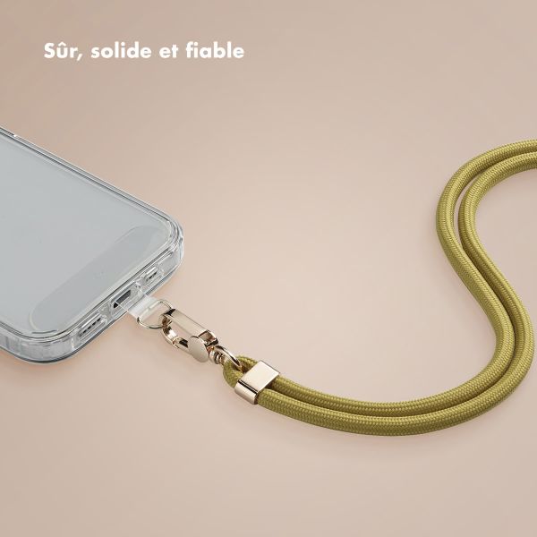 Selencia Cordon de téléphone universel - Olive Dust