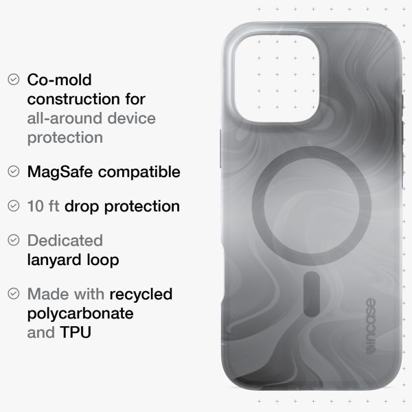 Incase Coque Halo MagSafe iPhone 16 Pro Max - Oil Slick Smoke